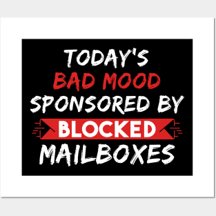 Blocked by Mail Boxes Posters and Art